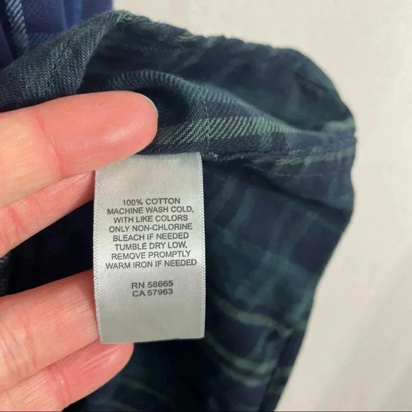 BP Ombre Flannel Button Up Shirt - Picture 10 of 14